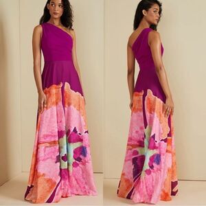 AMUR Atlas One Shoulder Gown